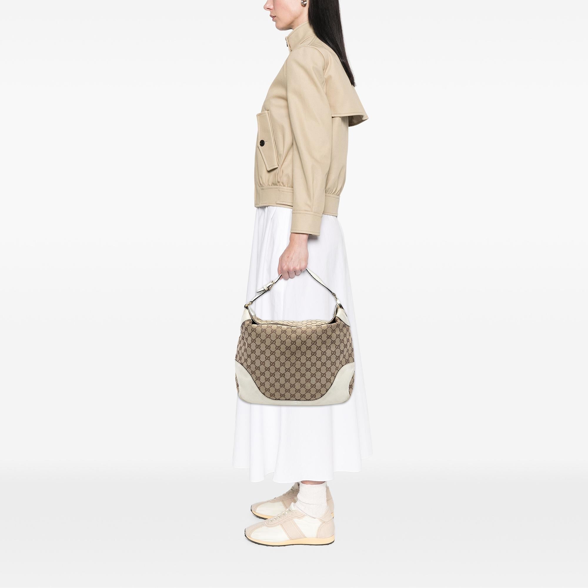 Gucci GG Canvas Charlotte Hobo