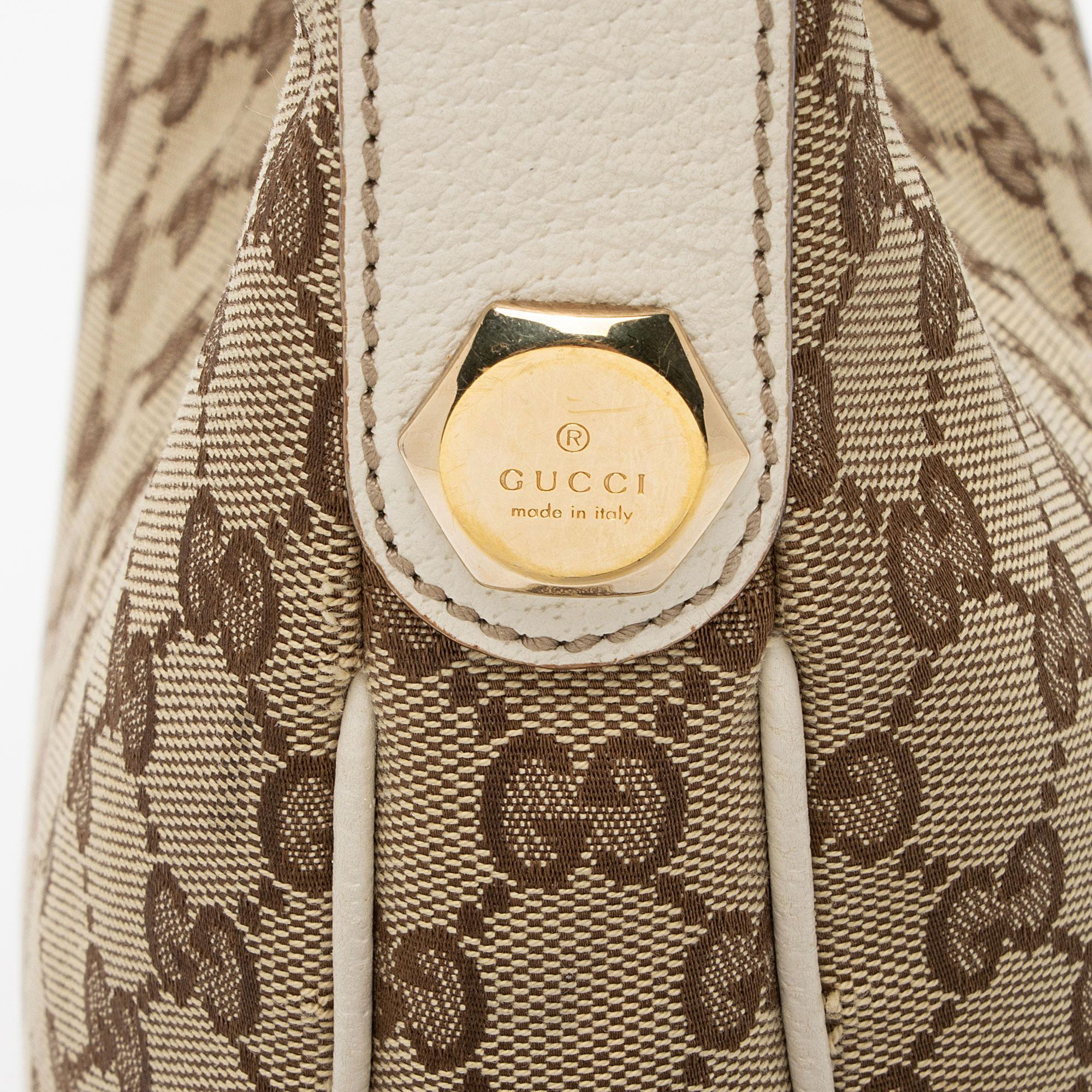 Gucci GG Canvas Charmy Hobo (SHF-Xs0SFM)
