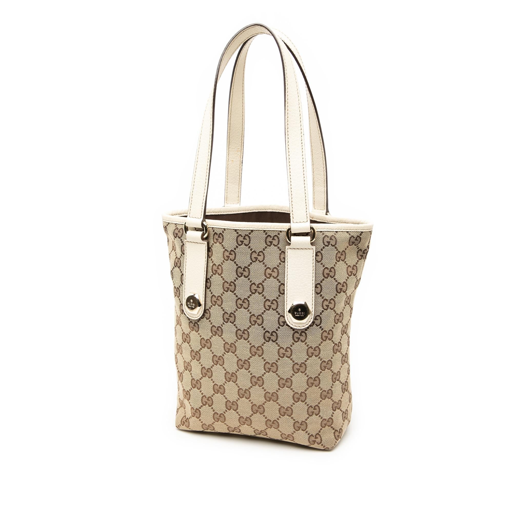 Gucci GG Canvas Charmy Tote
