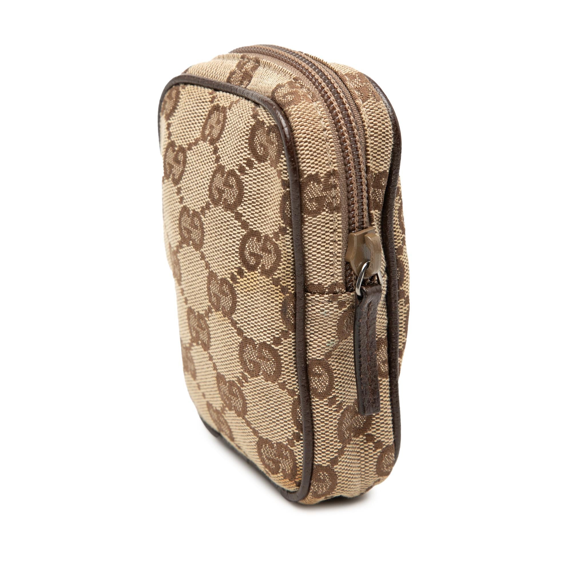 Gucci GG Canvas Cigarette Pouch