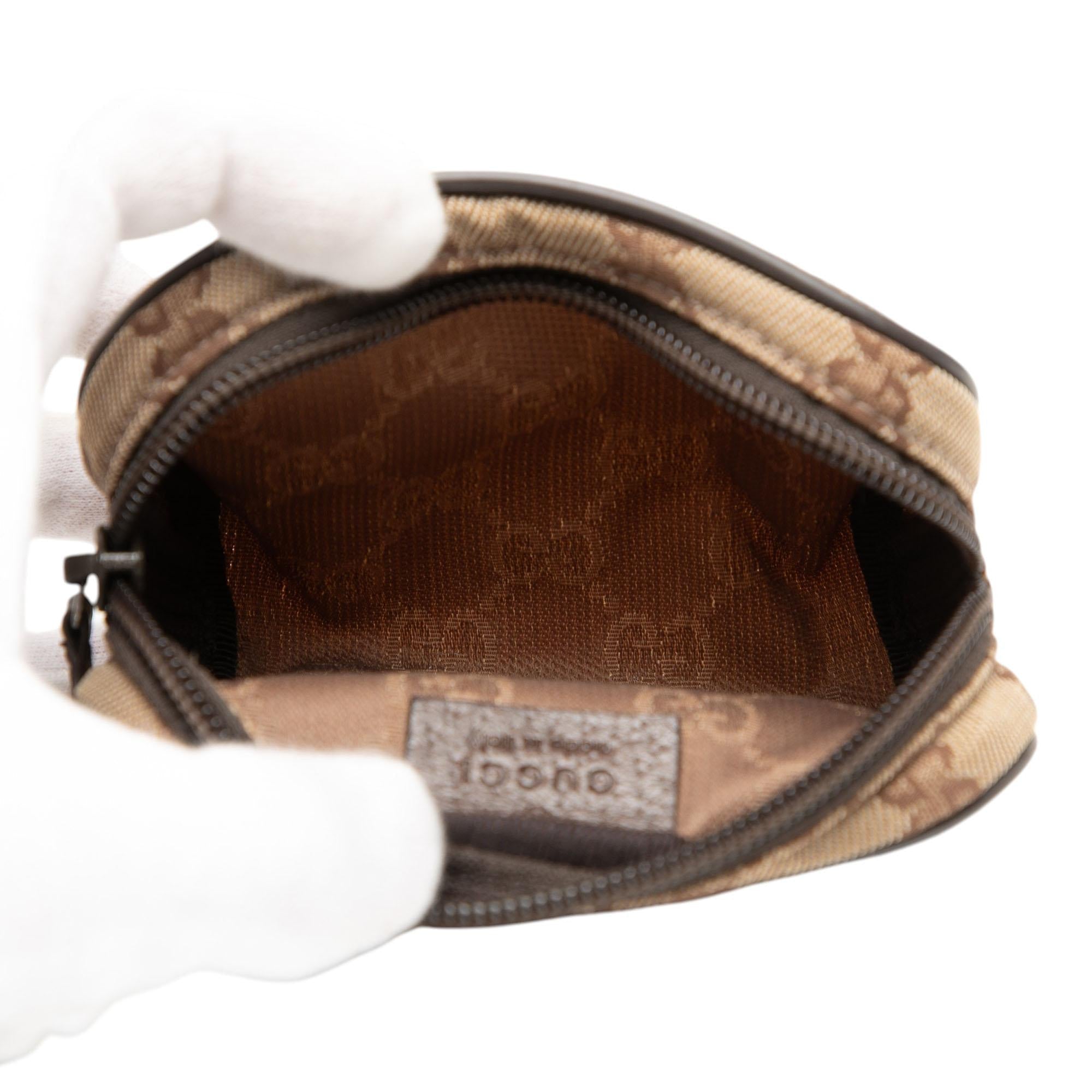 Gucci GG Canvas Coin Pouch