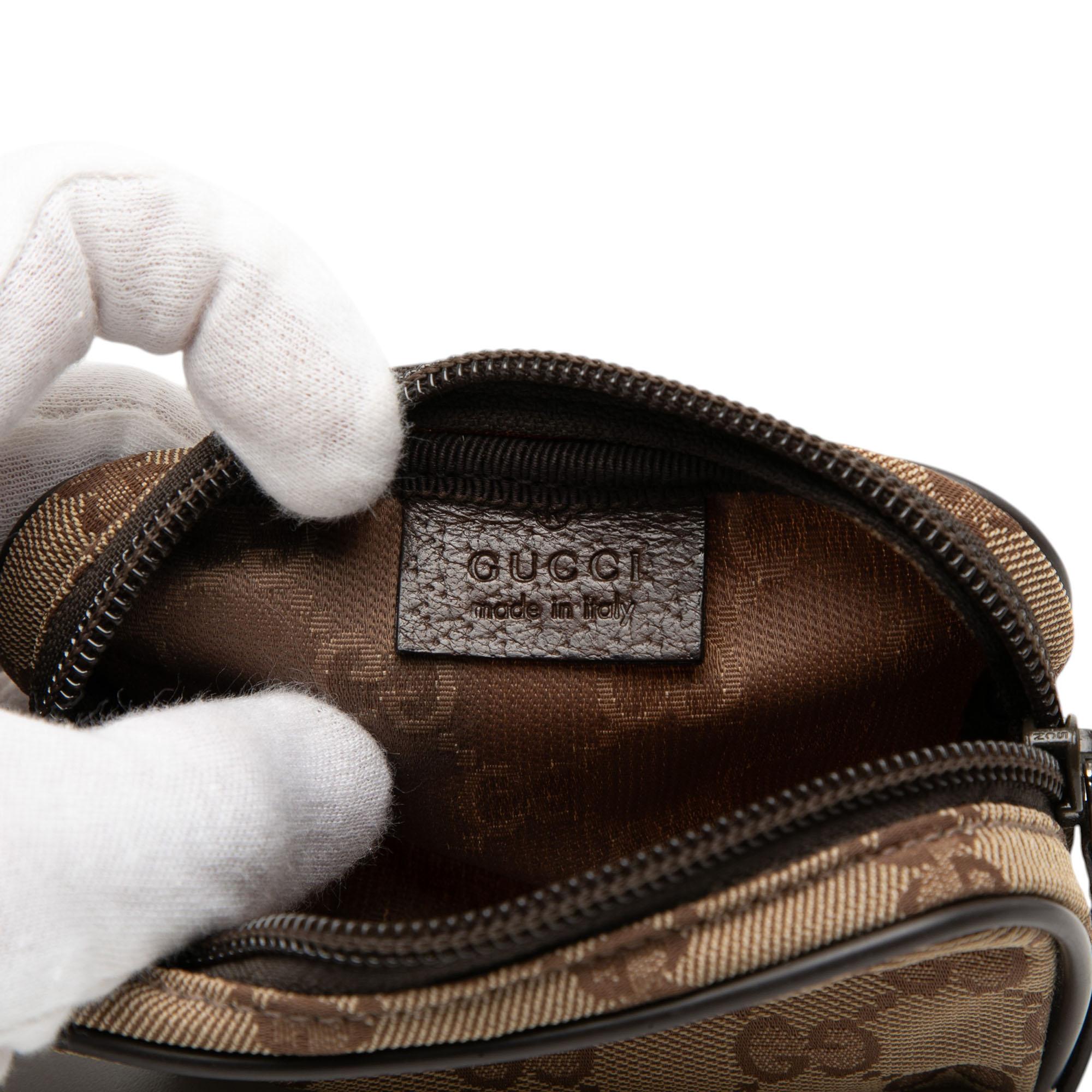 Gucci GG Canvas Coin Pouch