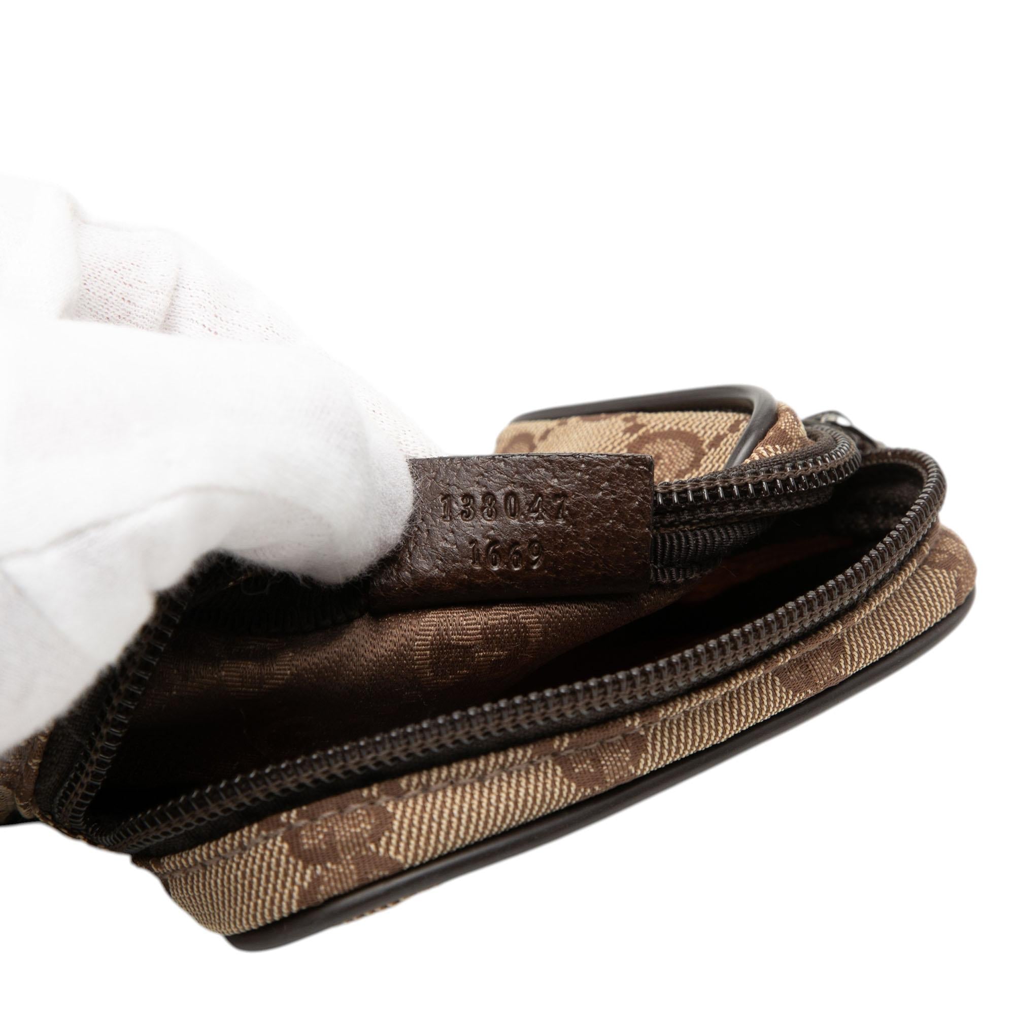 Gucci GG Canvas Coin Pouch