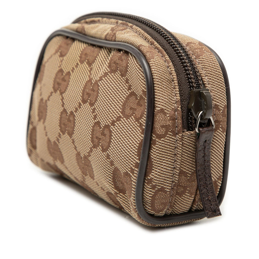 Gucci GG Canvas Coin Pouch