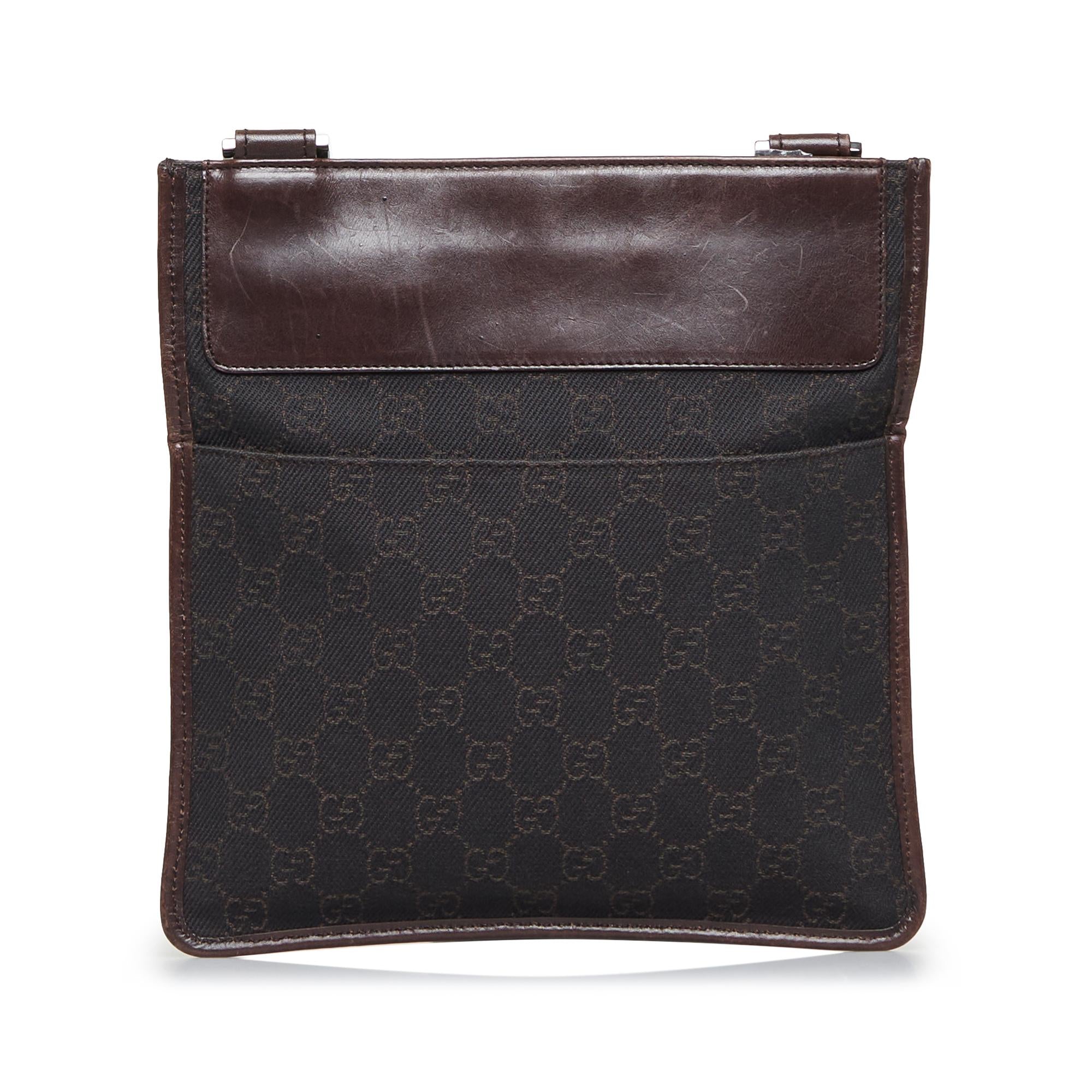 Gucci GG Canvas Crossbody Bag (SHG-Doon0V)