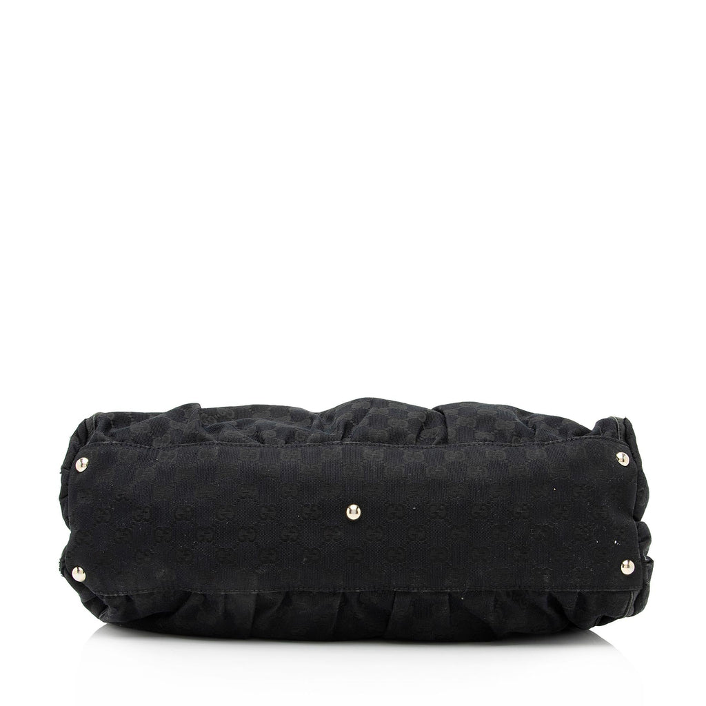 Gucci GG Canvas D Ring Large Hobo (SHF-23806)