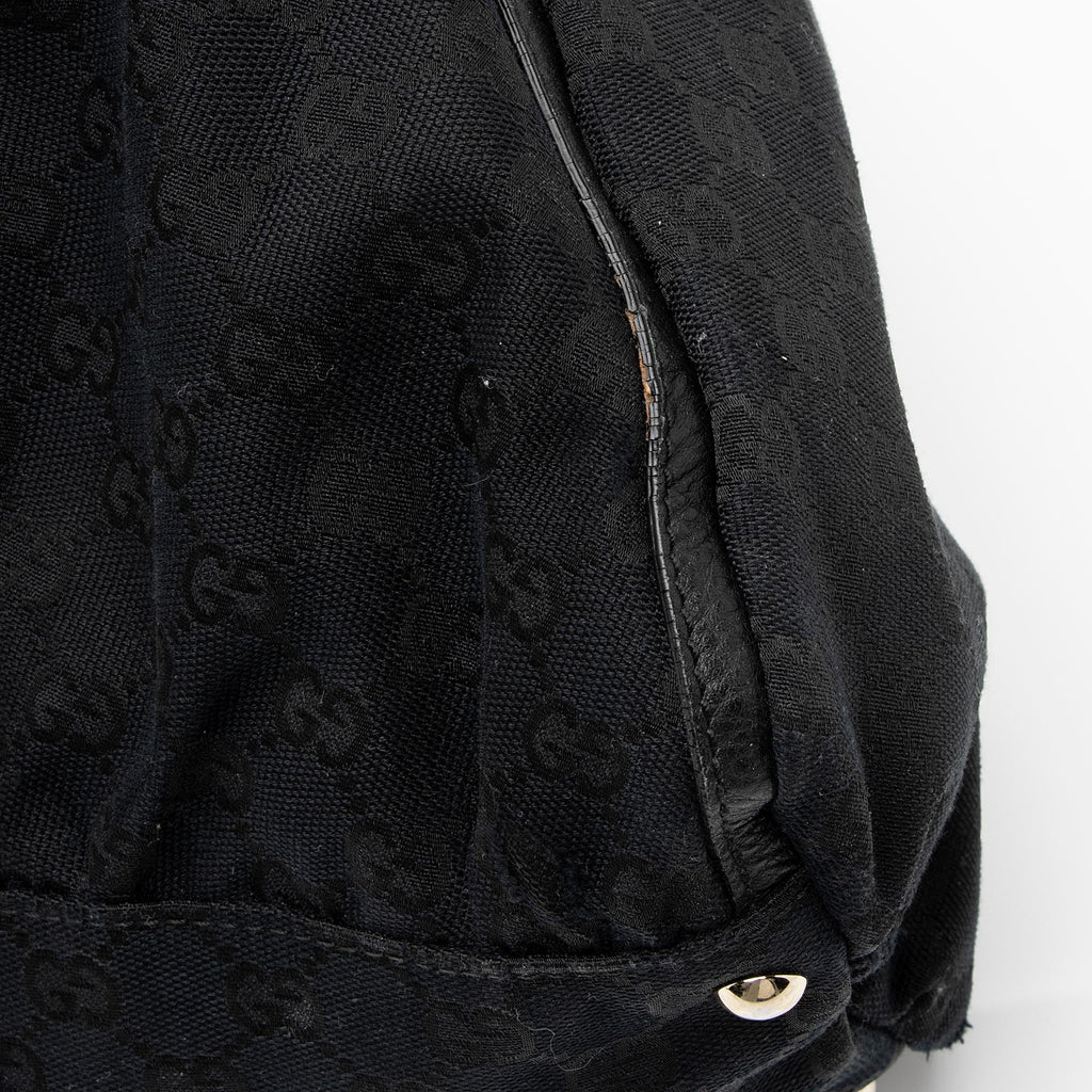 Gucci GG Canvas D Ring Large Hobo (SHF-23806)