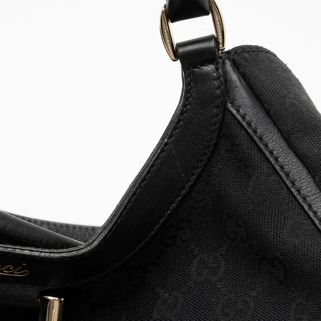 Gucci GG Canvas D Ring Large Hobo (SHF-23806)