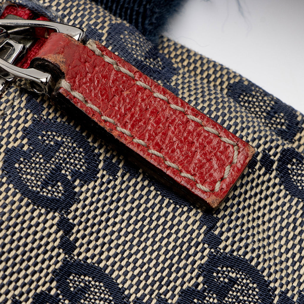 Gucci GG Canvas Double Pocket Belt Bag (SHF-SkYvtK)
