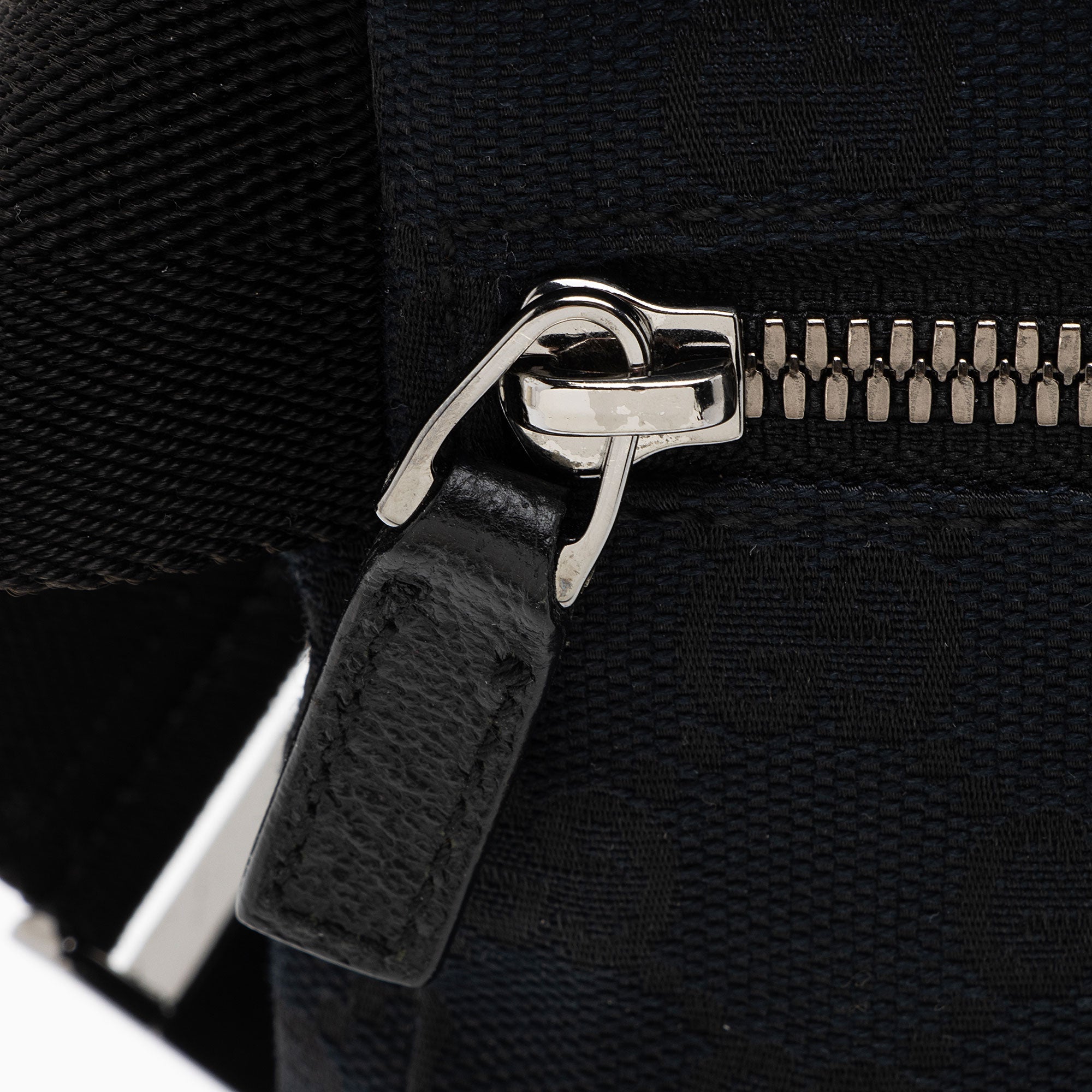 Gucci GG Canvas Double Pocket Belt Bag