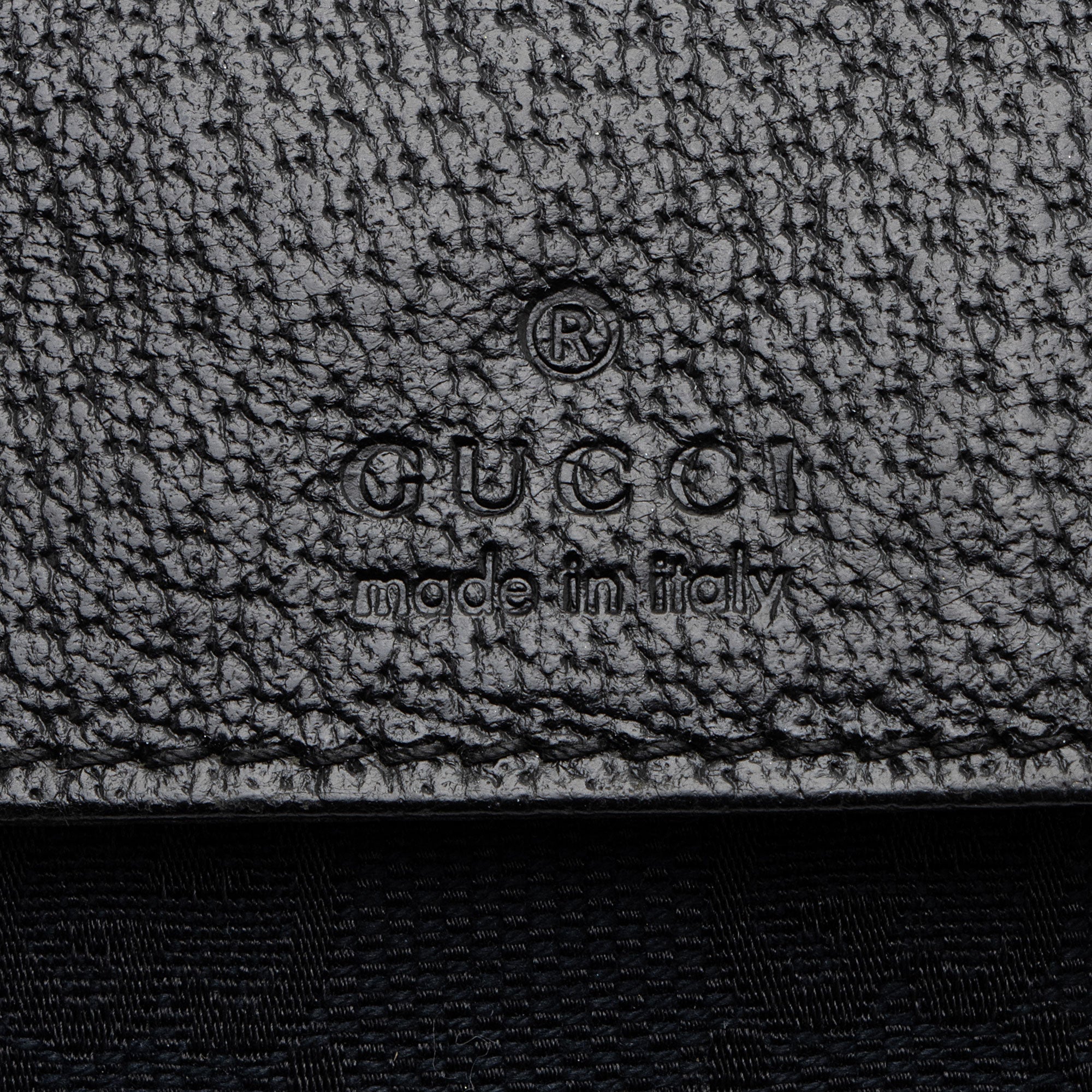 Gucci GG Canvas Double Pocket Belt Bag