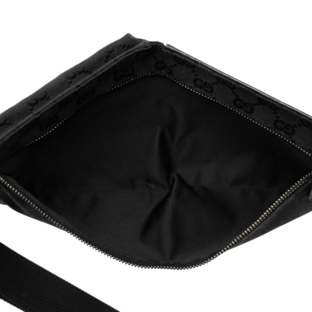 Gucci GG Canvas Double Pocket Belt Bag