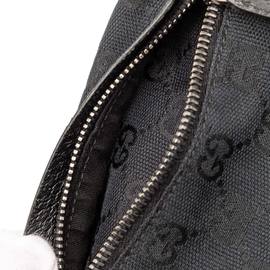 Gucci GG Canvas Double Pocket Belt Bag