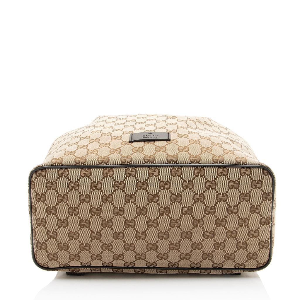 Gucci GG Canvas Drawstring Backpack