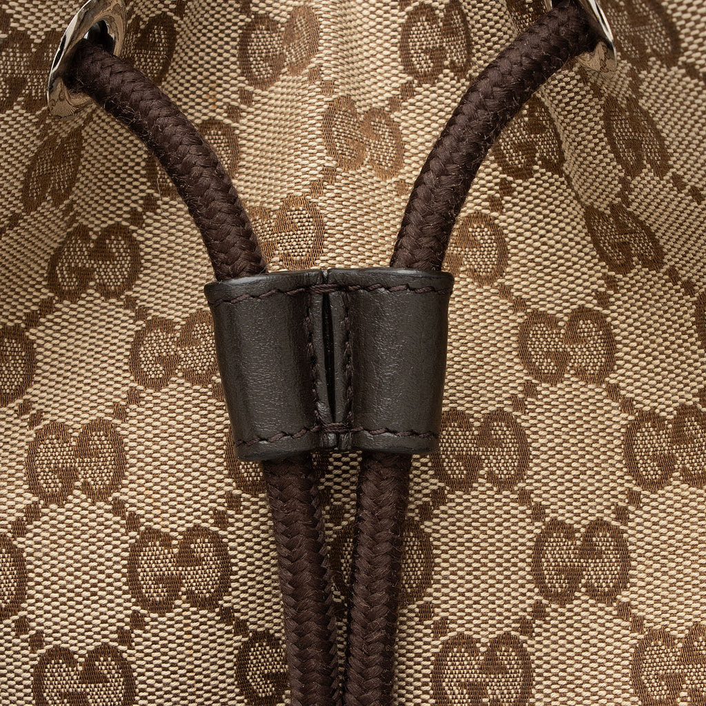 Gucci GG Canvas Drawstring Backpack