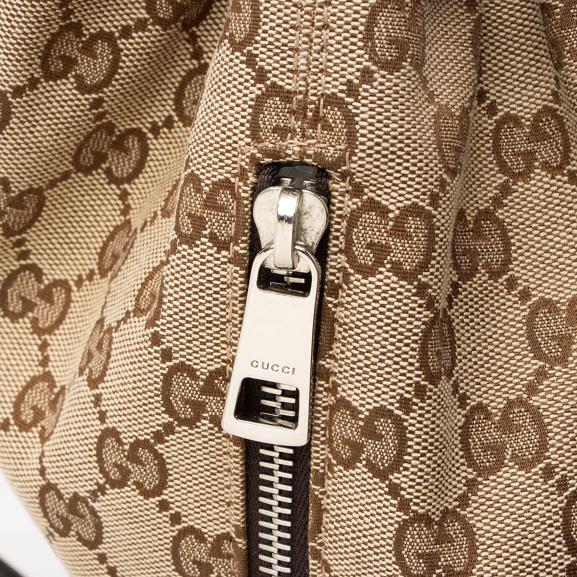 Gucci GG Canvas Drawstring Backpack