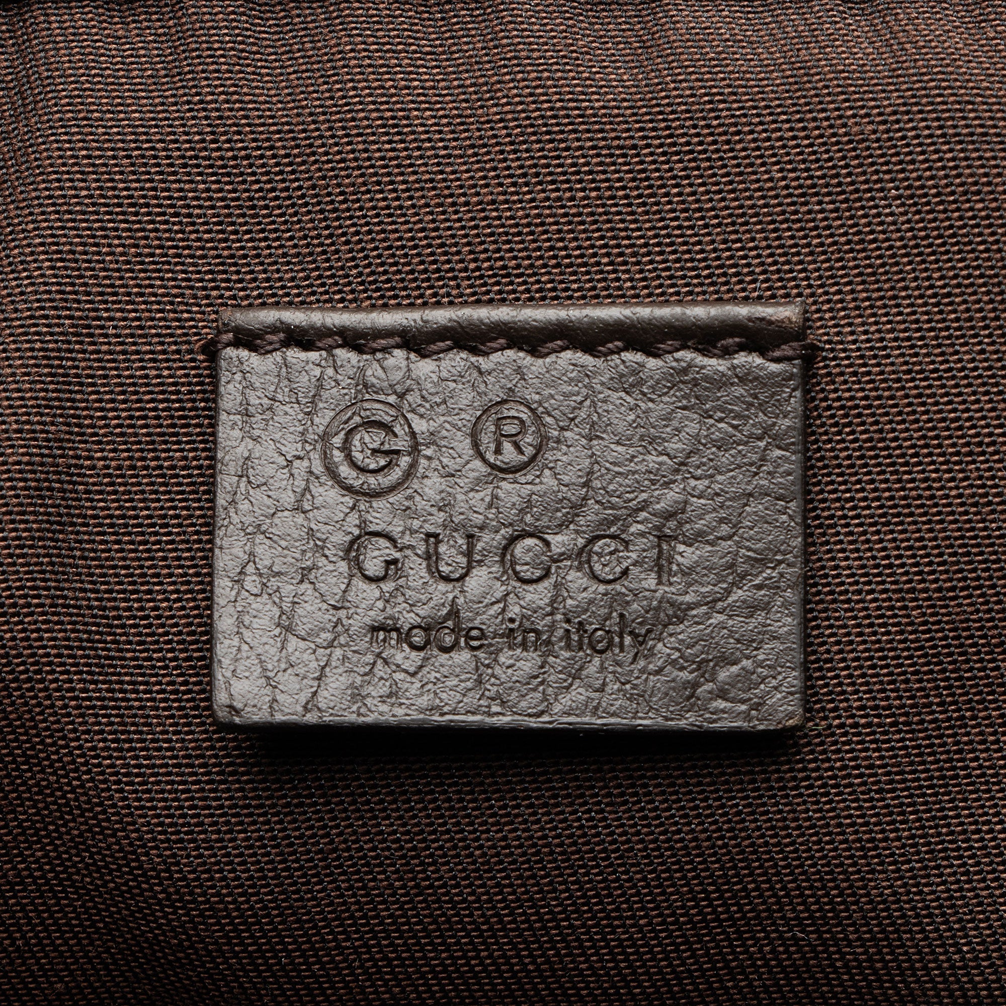 Gucci GG Canvas Drawstring Backpack