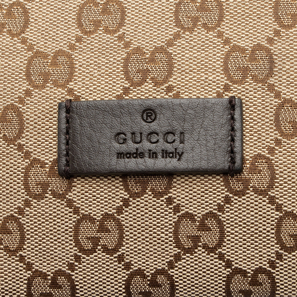 Gucci GG Canvas Drawstring Backpack