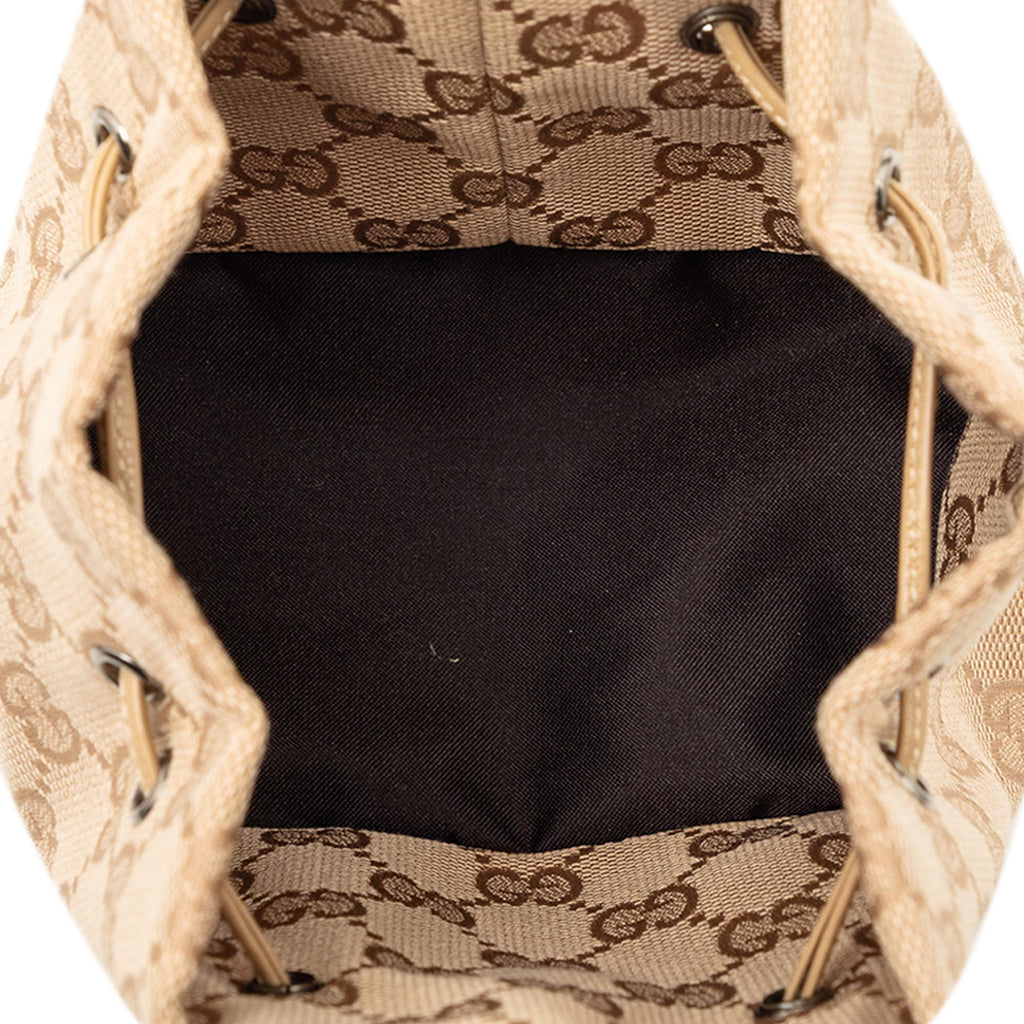 Gucci GG Canvas Drawstring Pouch