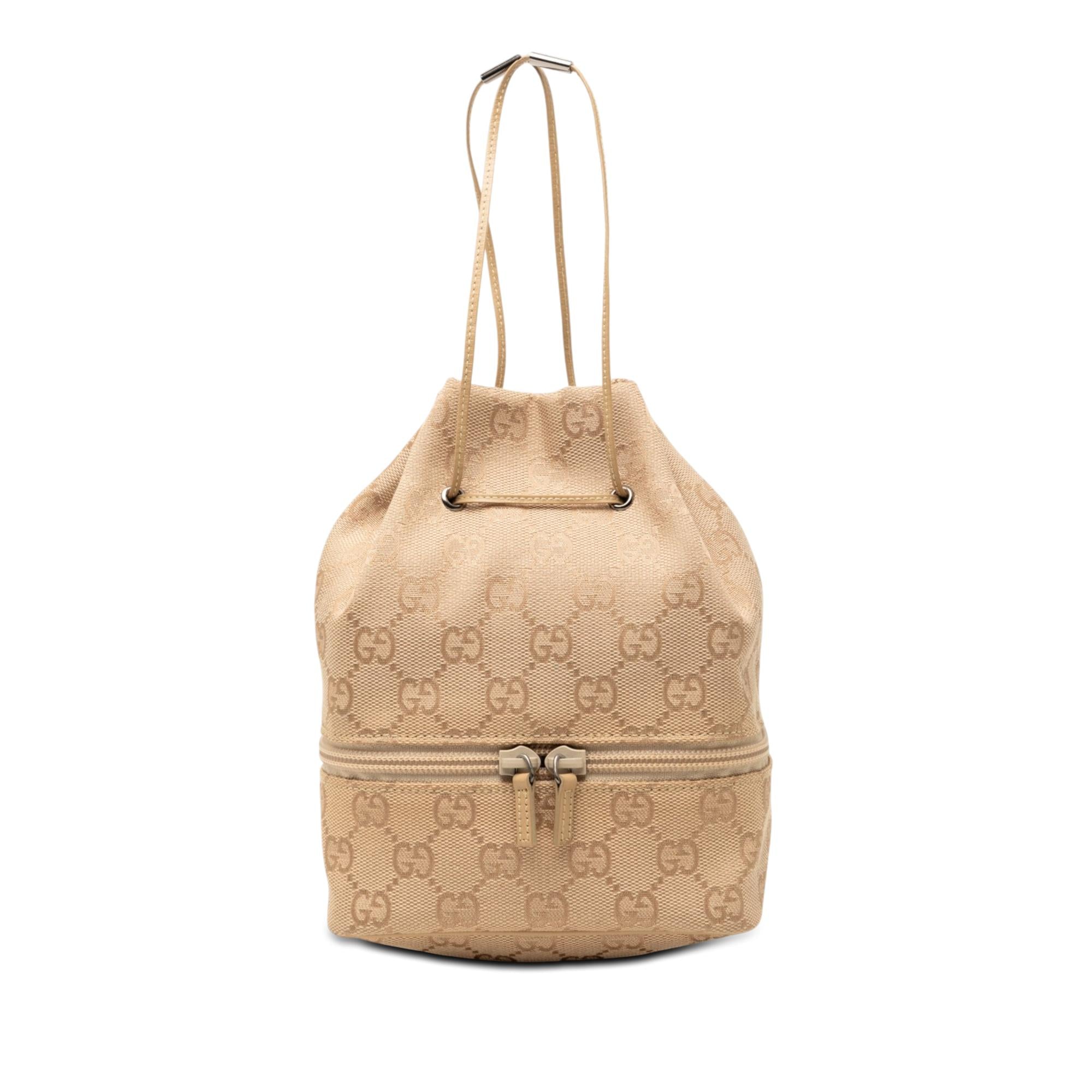 Gucci GG Canvas Drawstring Pouch