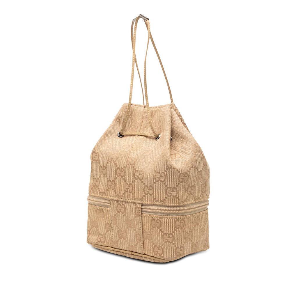 Gucci GG Canvas Drawstring Pouch