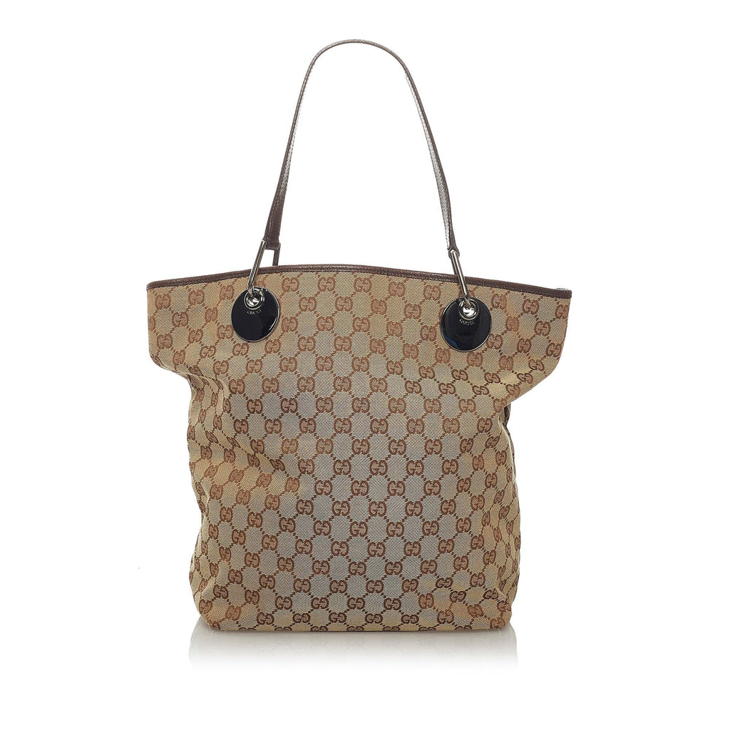 Gucci GG Canvas Eclipse Shoulder Bag (SHG-29186)