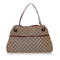 Gucci GG Canvas Eclipse Shoulder Bag (SHG-33943)