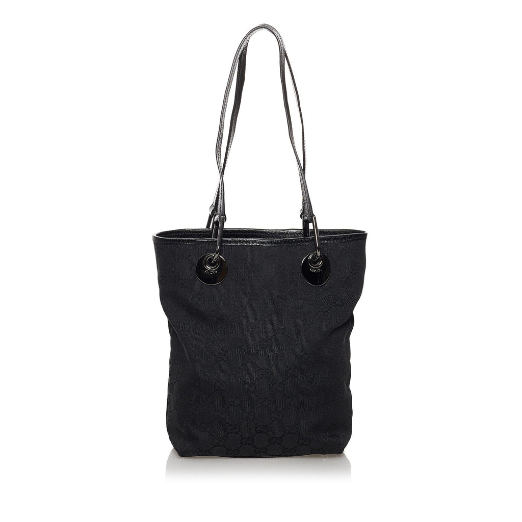 Gucci GG Canvas Eclipse Tote Bag (SHG-KAPU3n)