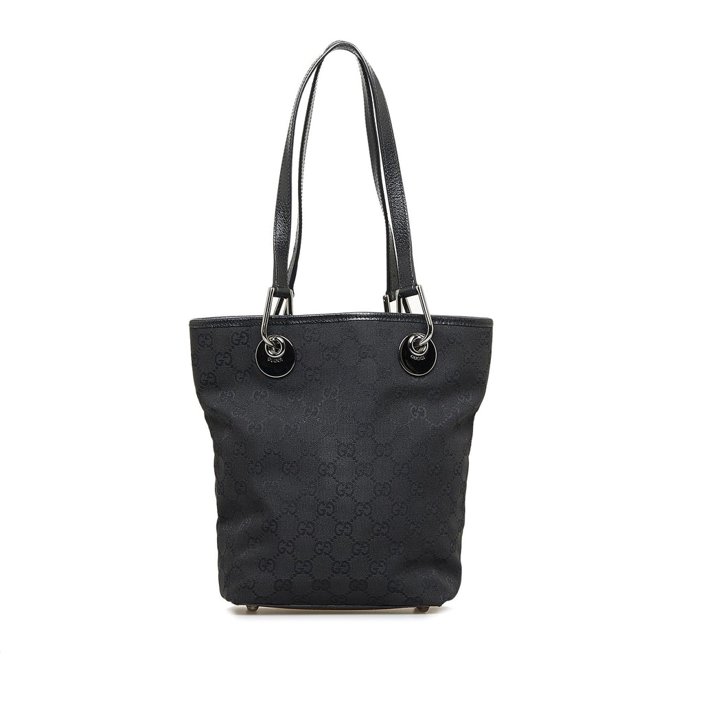 Gucci GG Canvas Eclipse Tote (SHG-B9ui4j)