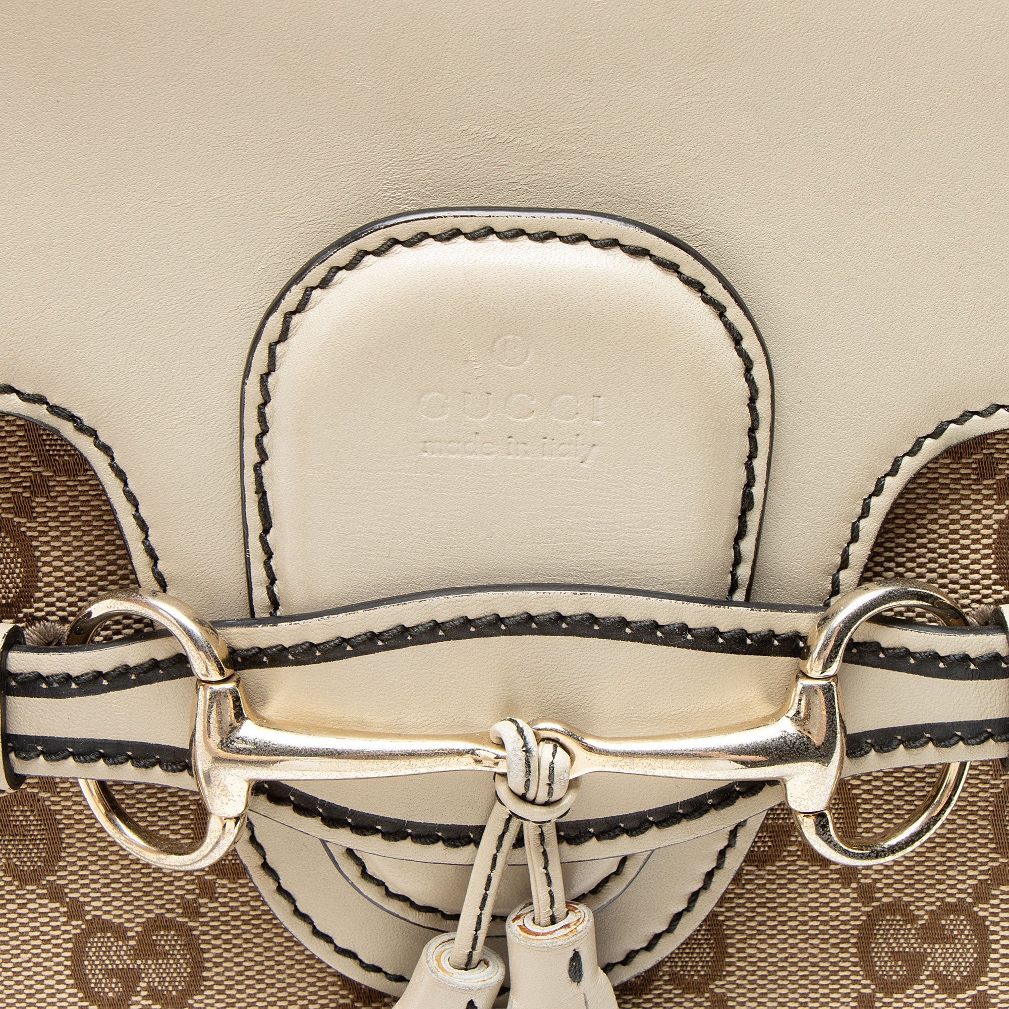 Gucci GG Canvas Emily Large Shoulder Bag