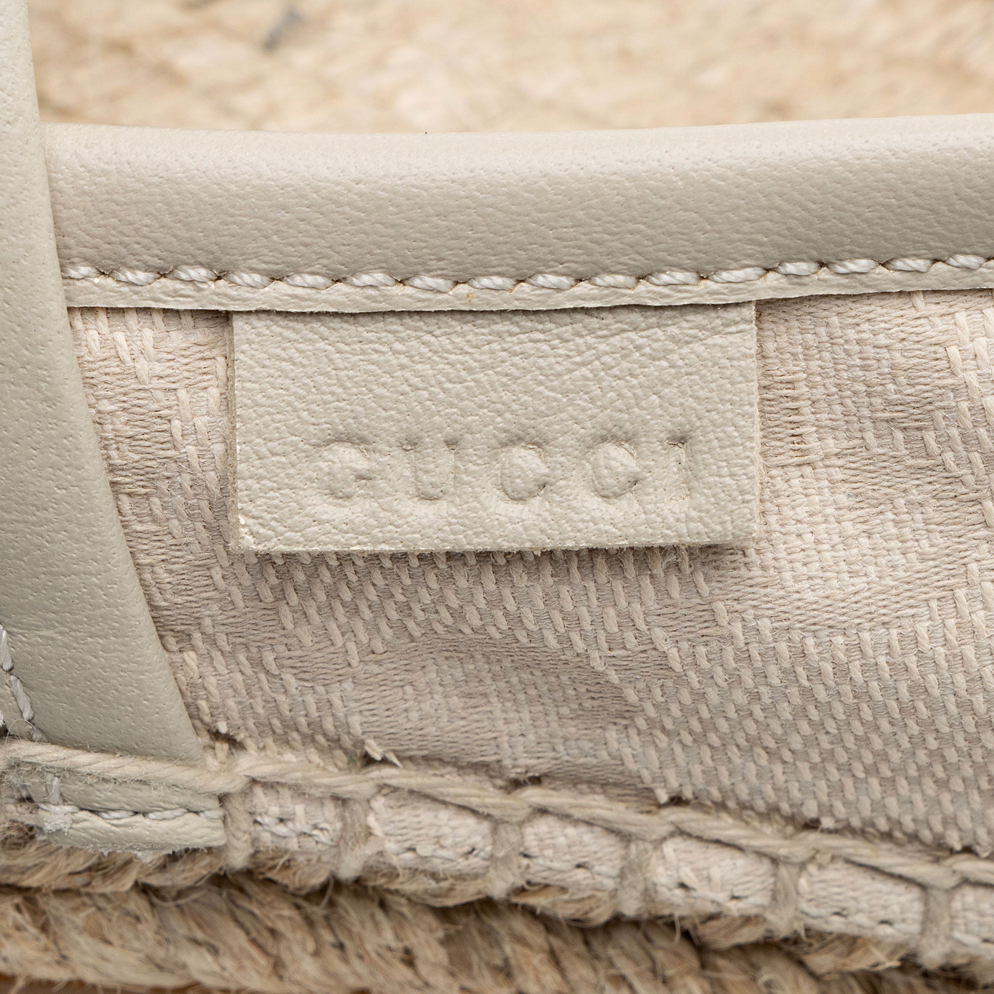 Gucci GG Canvas Espadrilles - Size 8 / 38