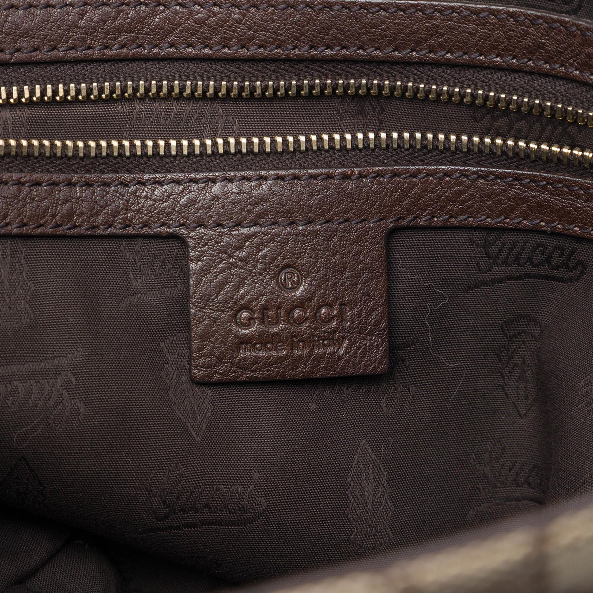 Gucci GG Canvas GG Charm Tote