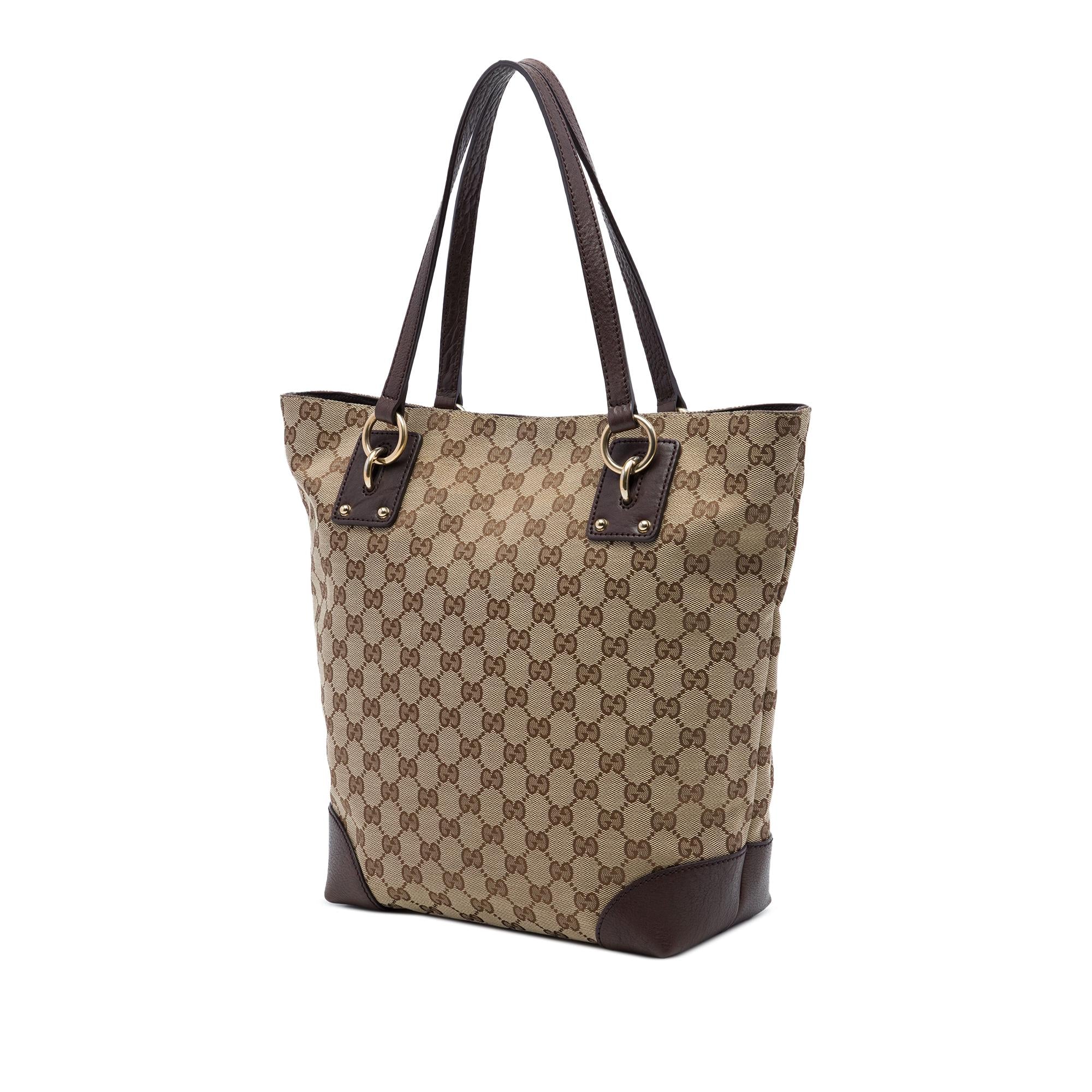 Gucci GG Canvas GG Charm Tote