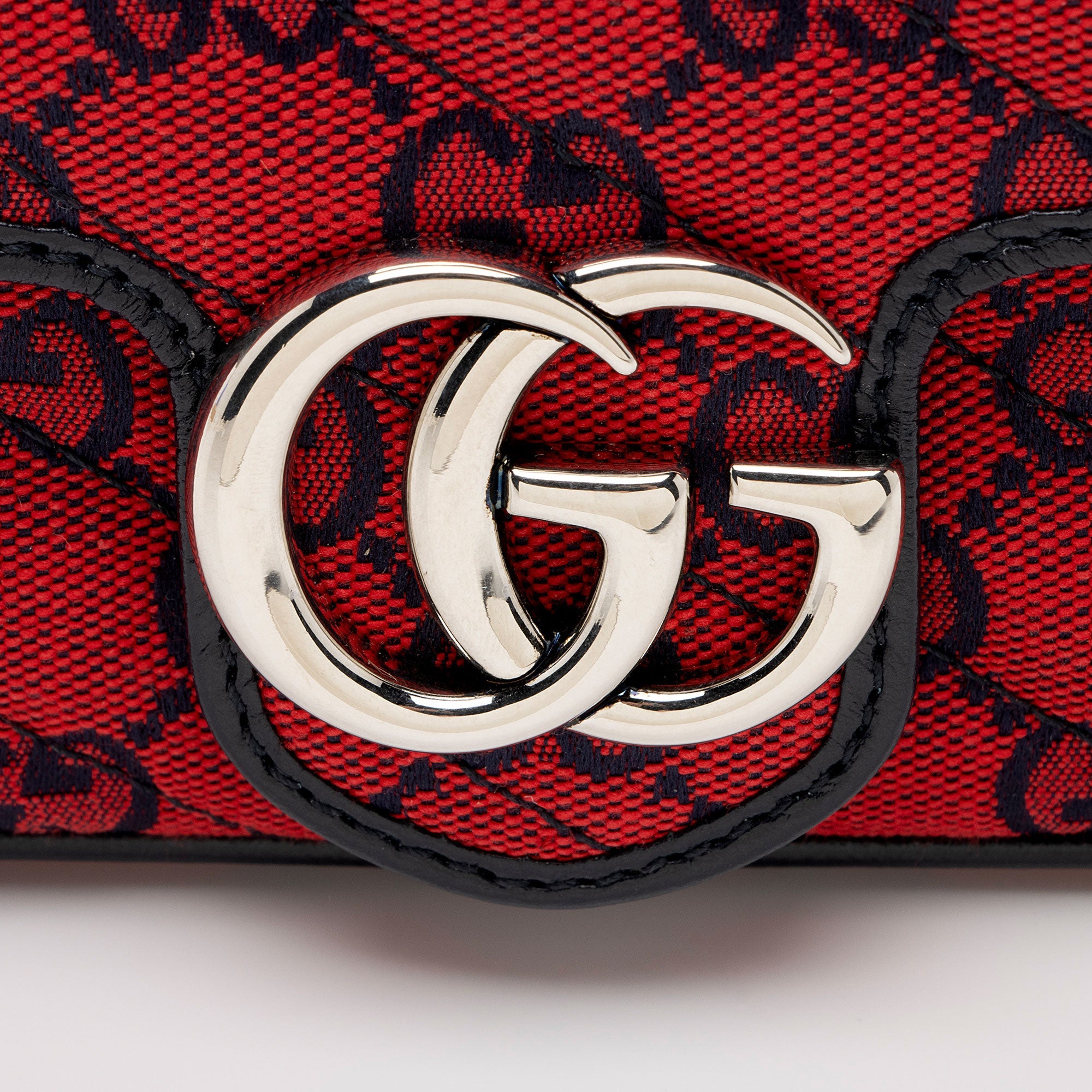 Gucci GG Canvas GG Marmont Mini Flap Bag