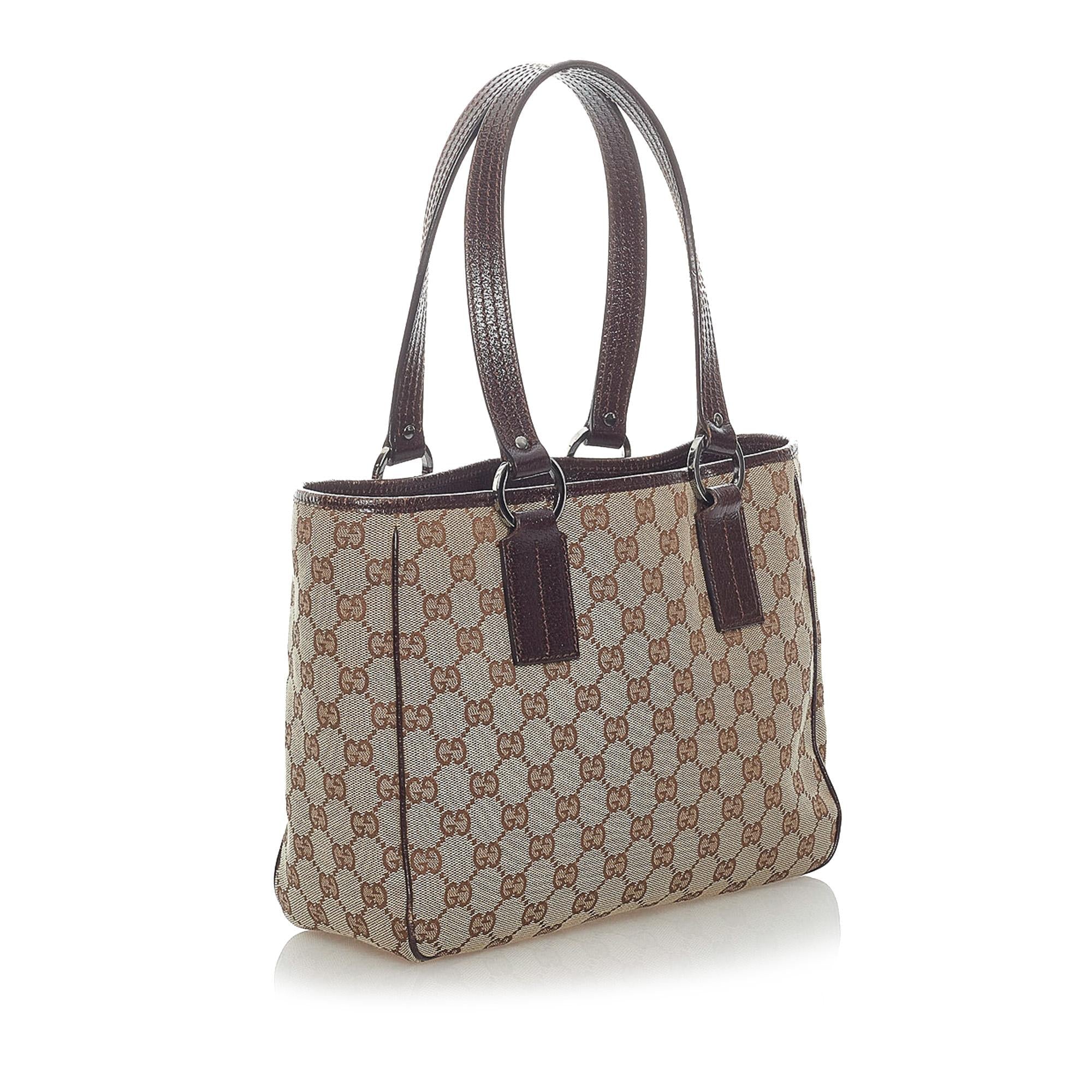 Gucci GG Canvas Handbag (SHG-32938)