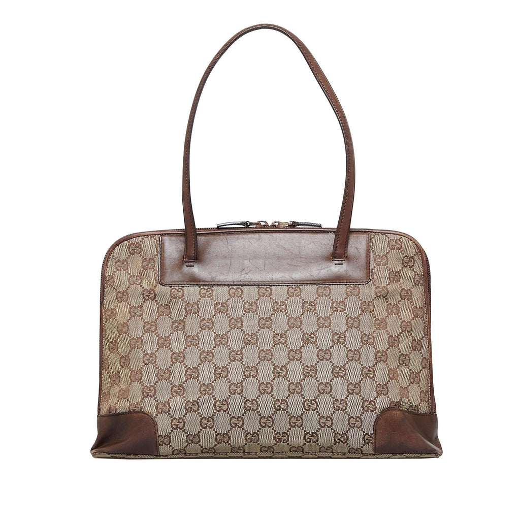 Gucci GG Canvas Handbag (SHG-XM1m6e)