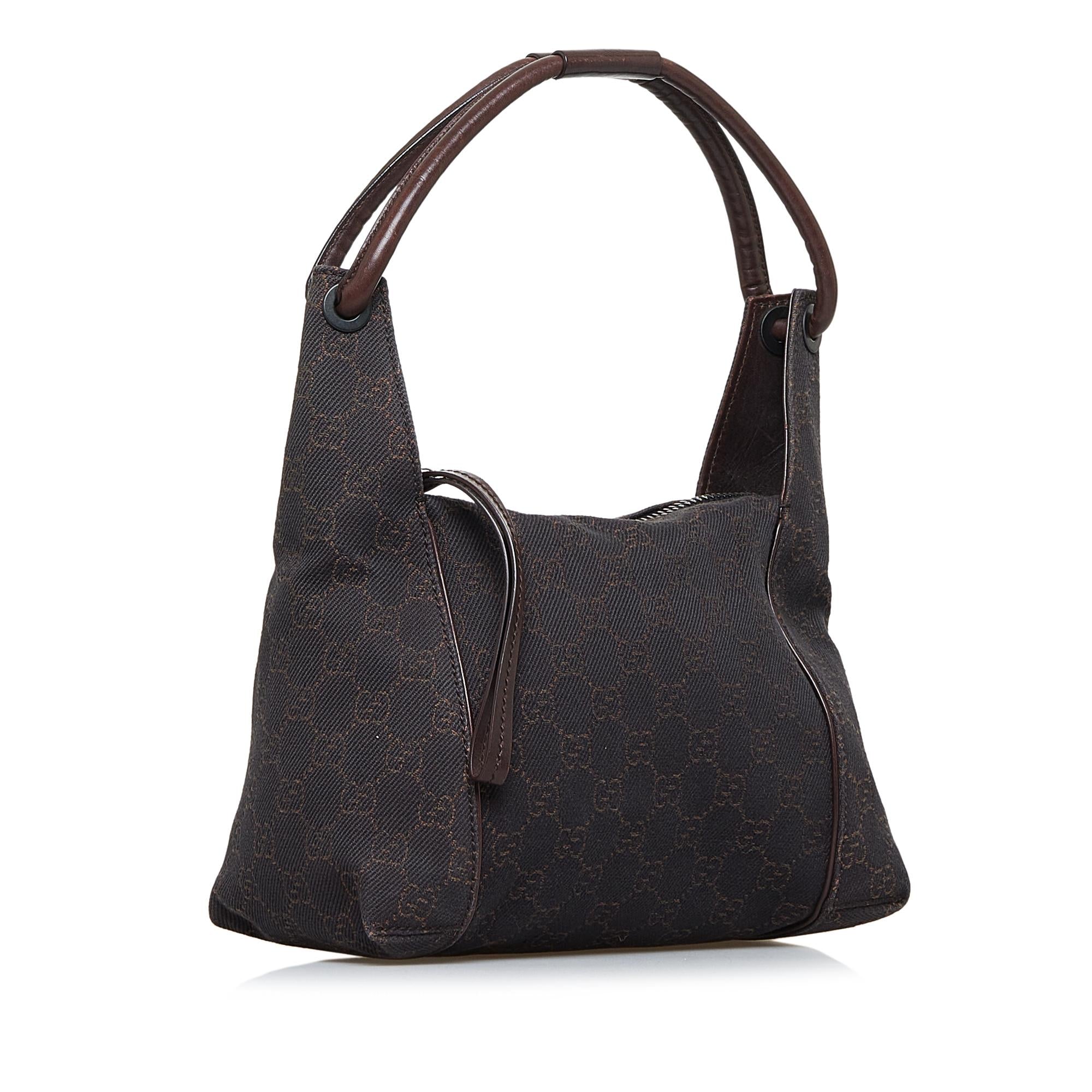 Gucci GG Canvas Handbag (SHG-83OO2p)