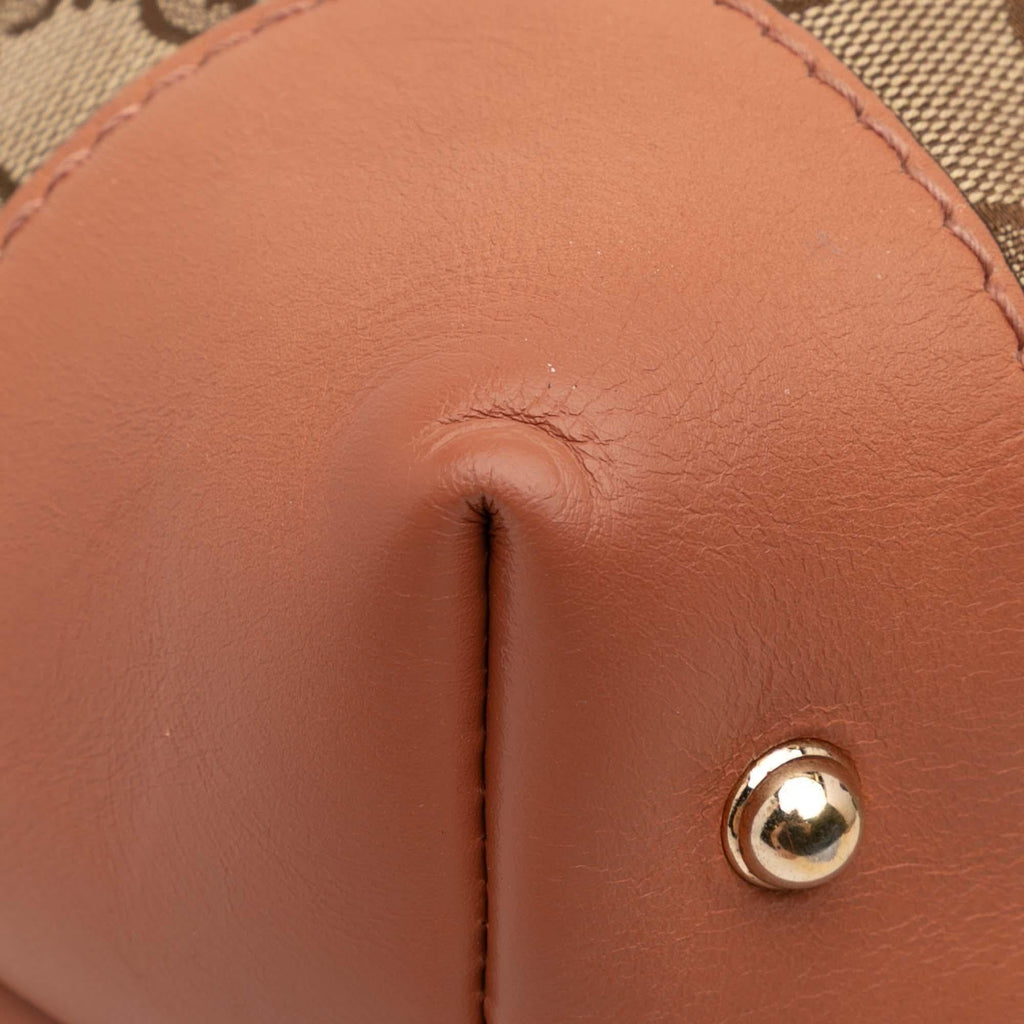 Gucci GG Canvas Heart Bit Satchel