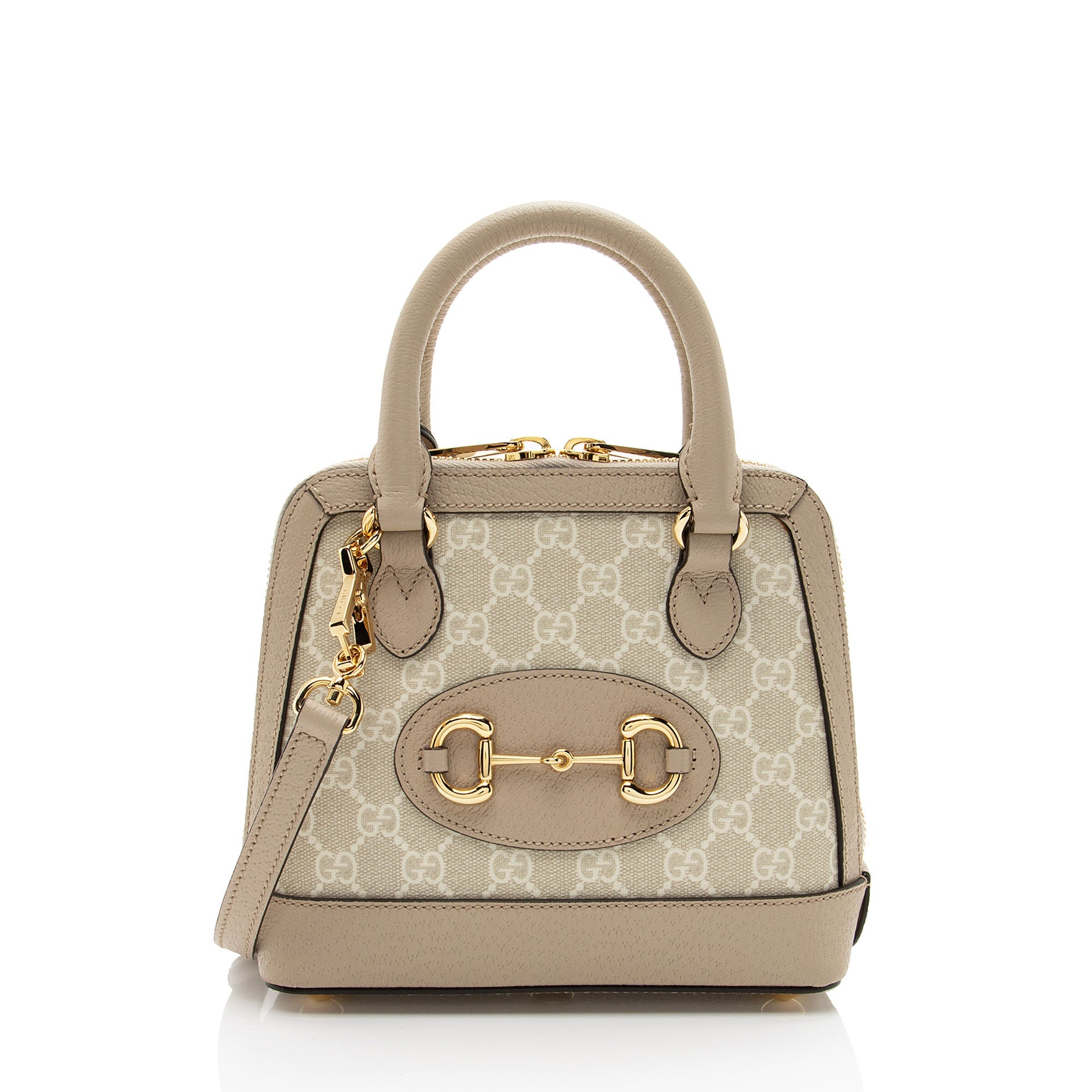 Gucci GG Canvas Horsebit 1955 Mini Satchel