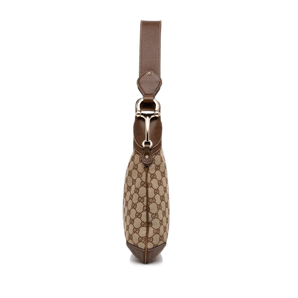 Gucci GG Canvas Horsebit Creole (SHG-7WckAN)
