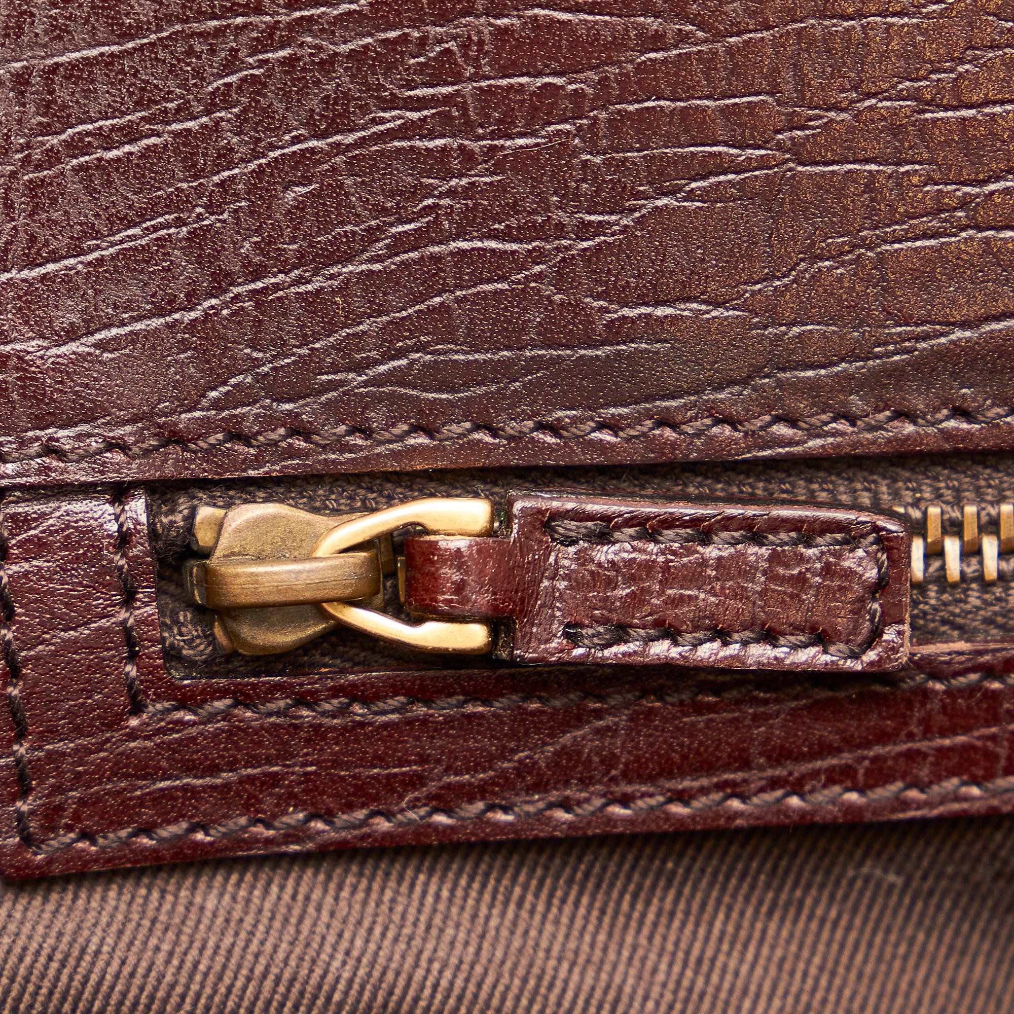 Gucci GG Canvas Horsebit Handbag (SHG-29601)