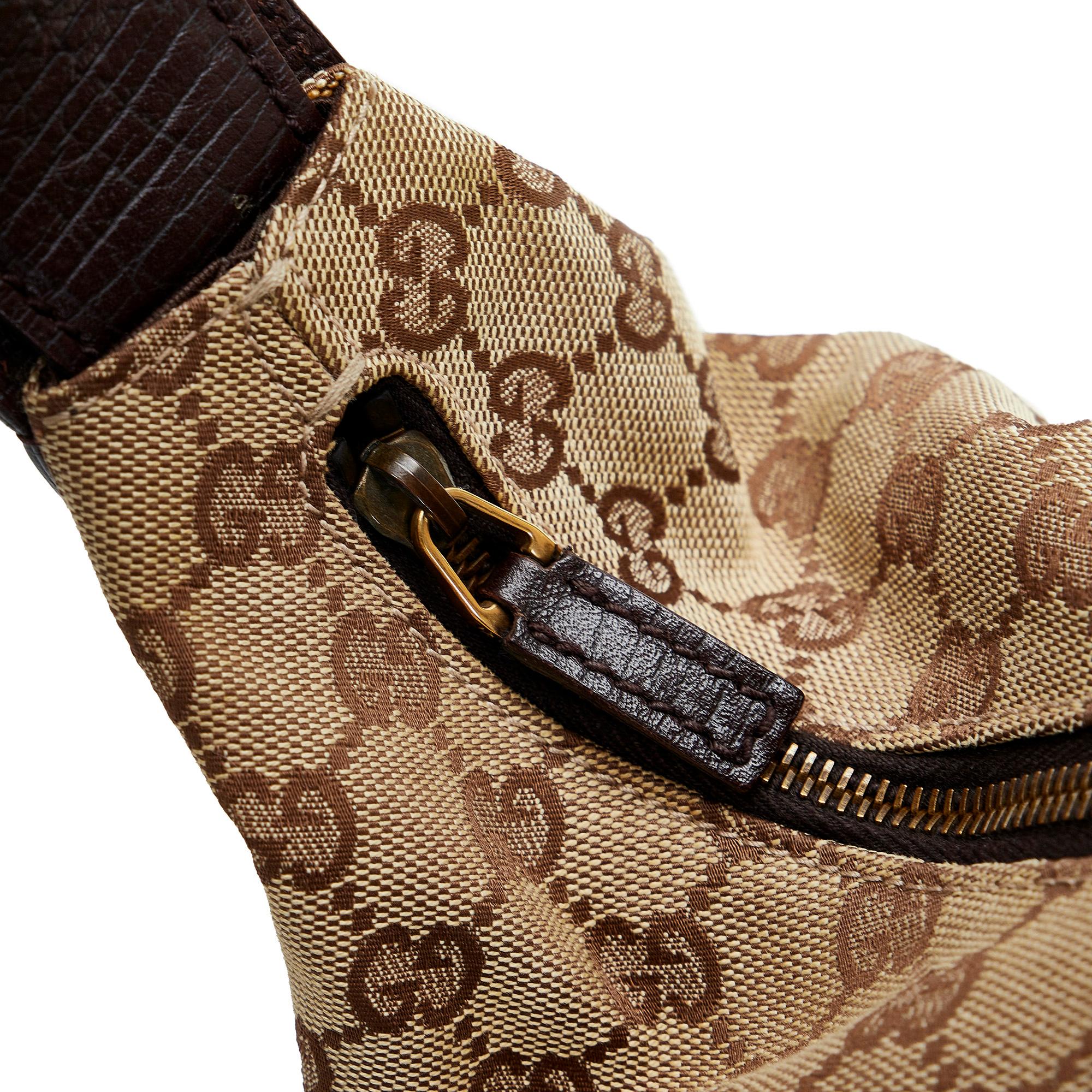 Gucci GG Canvas Horsebit Hobo (SHG-Df8Cbe)