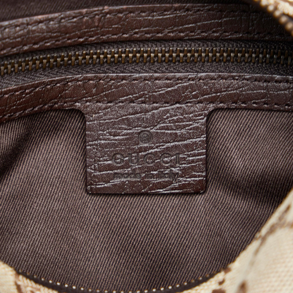 Gucci GG Canvas Horsebit Hobo (SHG-PLy3yh)