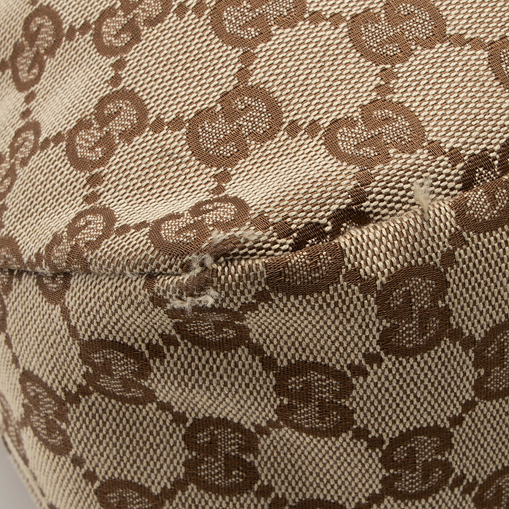 Gucci GG Canvas Horsebit Large Hobo (SHF-21632)