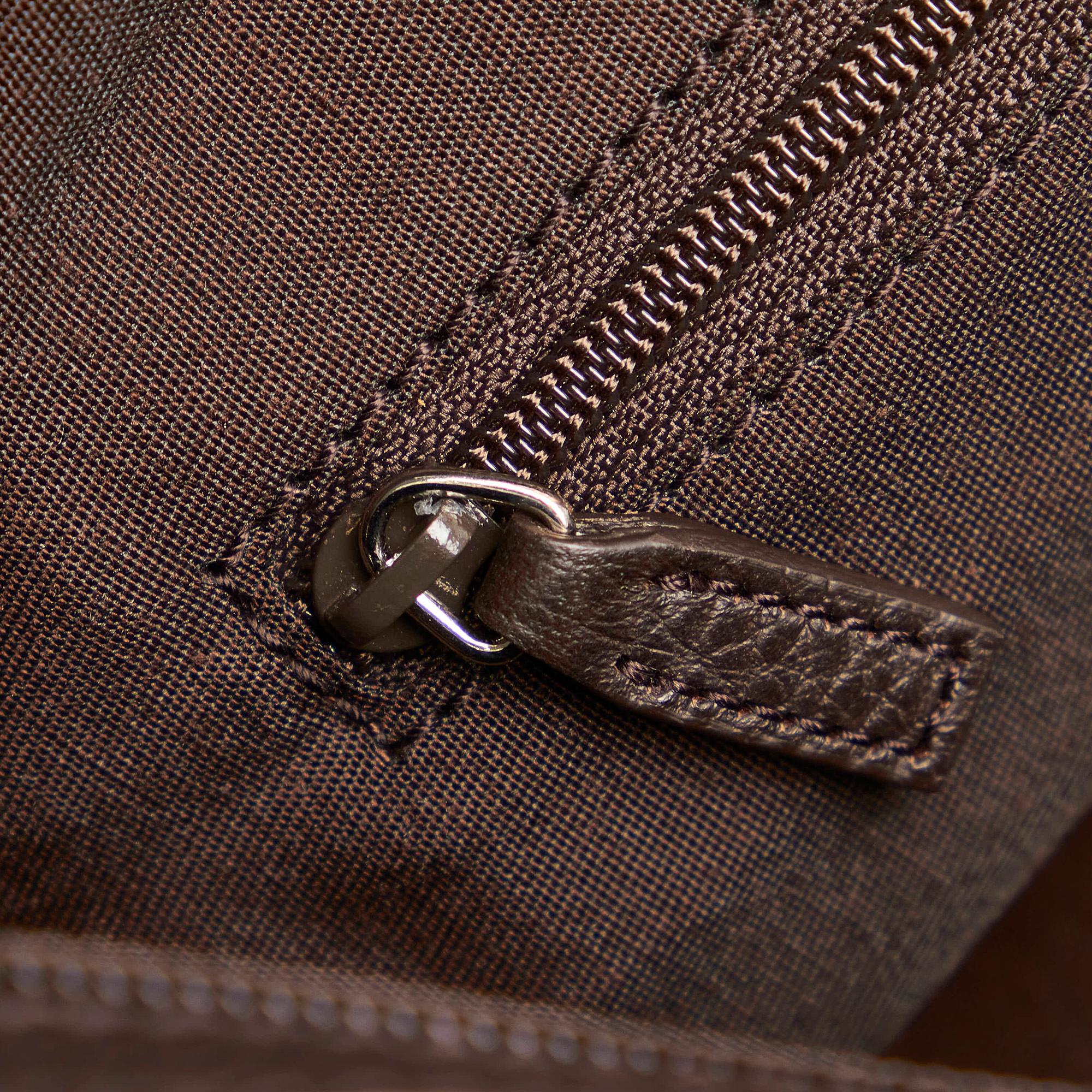 Gucci GG Canvas Horsebit Nail Boston Bag (SHG-32061)