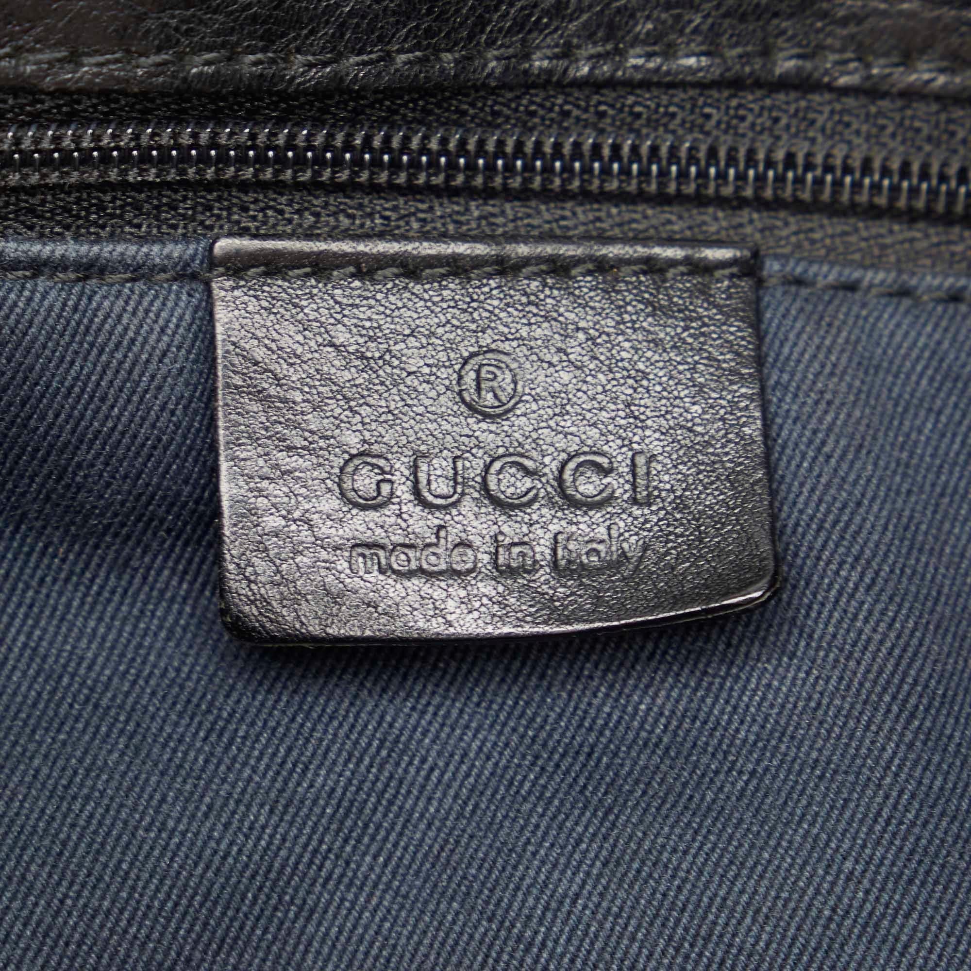 Gucci GG Canvas Horsebit Shoulder Bag (SHG-32126)