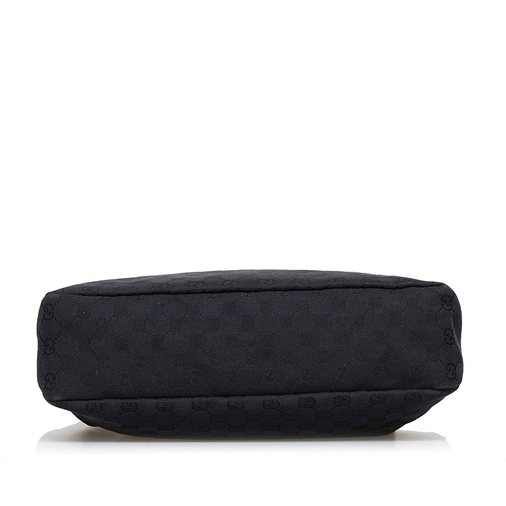 Gucci GG Canvas Horsebit Shoulder Bag (SHG-rc6XaO)