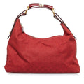 Gucci GG Canvas Horsebit Shoulder Bag (SHG-uF7nDd)