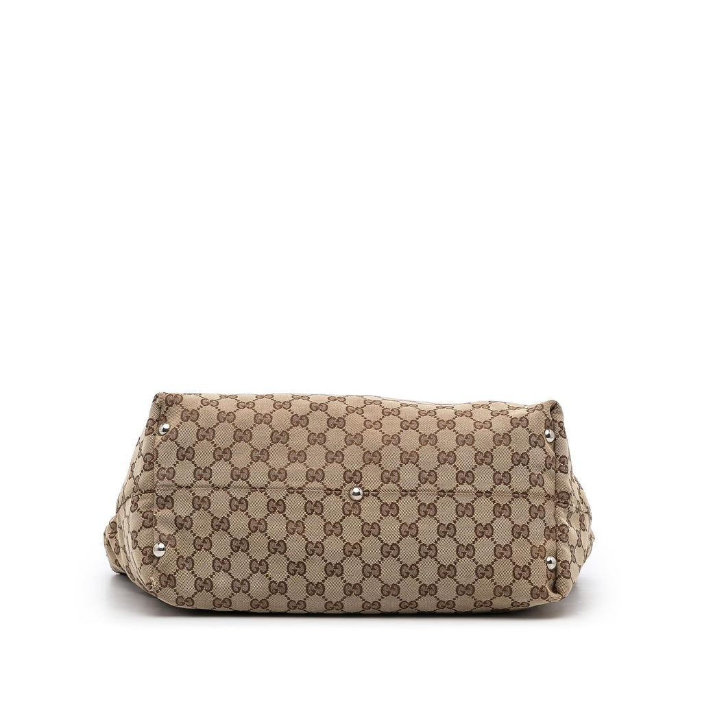 Gucci GG Canvas Icon Bit Tote (SHG-e1bc9h)