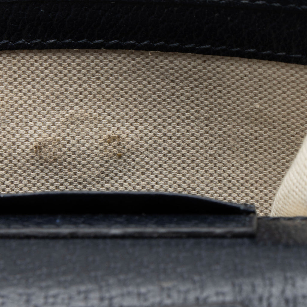 Gucci GG Canvas Interlocking G Flap Phone Crossbody
